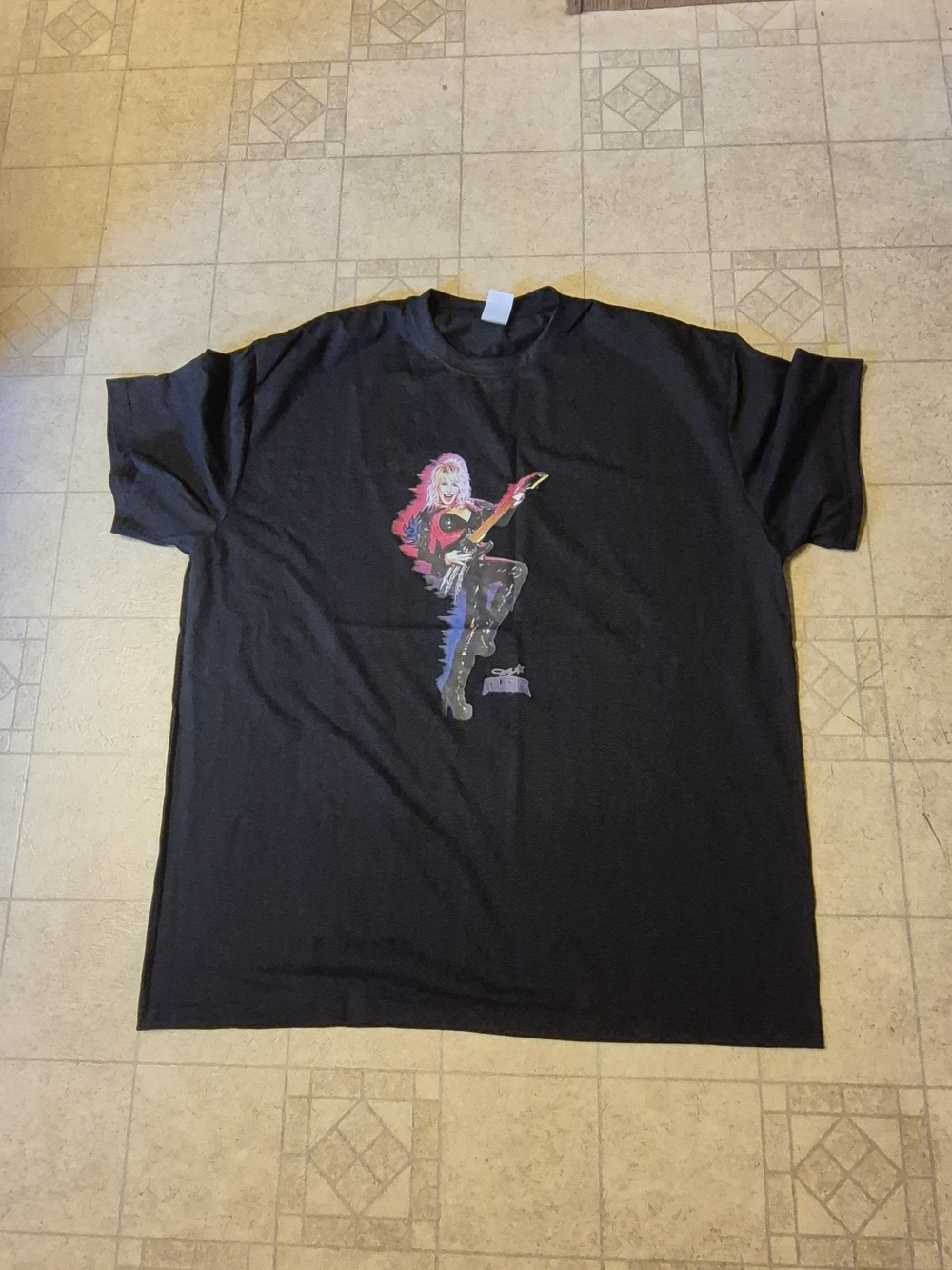 Dolly Parton Black Graphic T Shirt 3XL